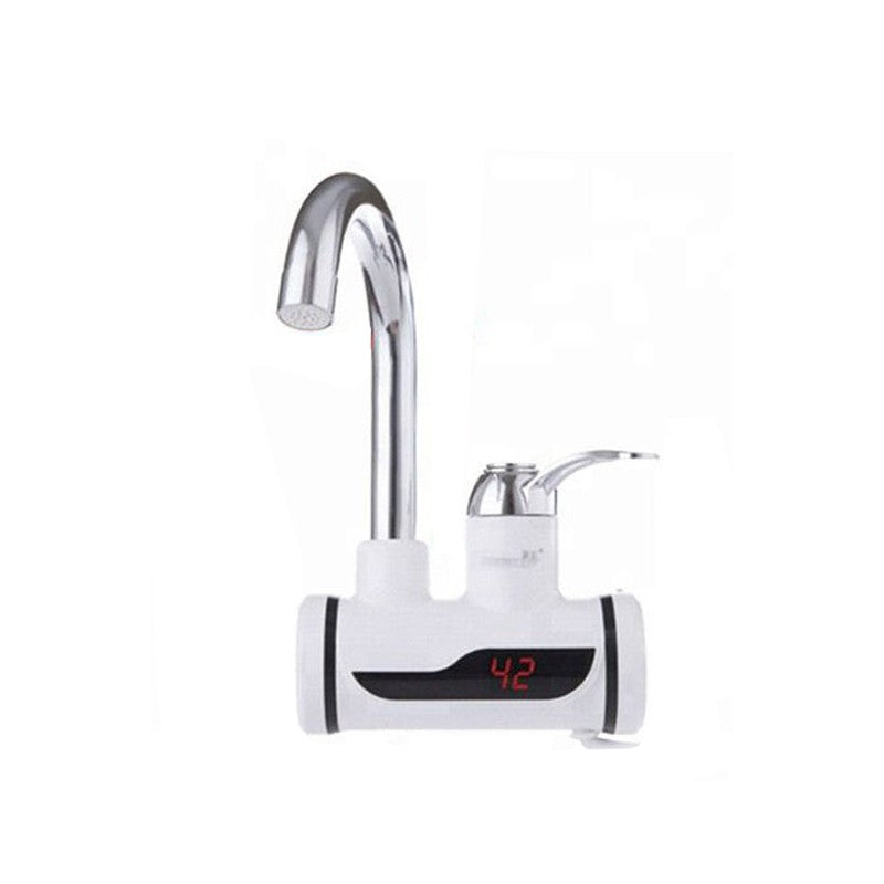 Tank-less Electric Hot Water Heater Faucet Kitchen Instant Heating