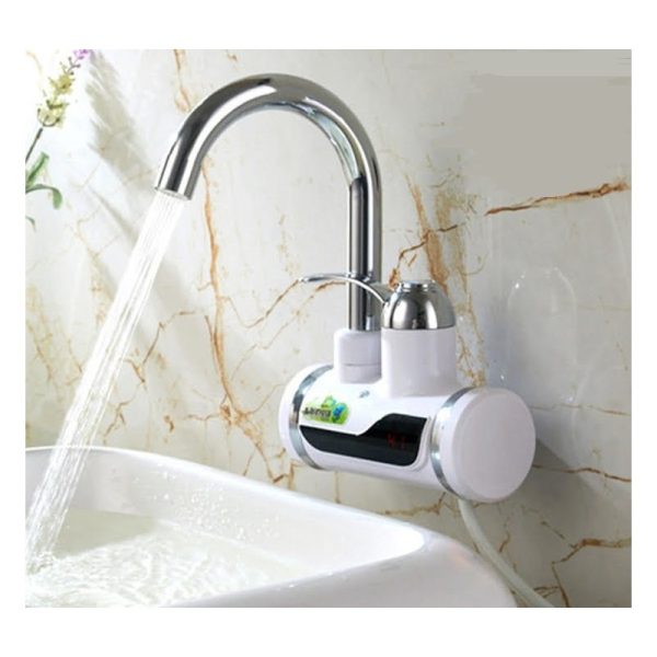 Tank-less Electric Hot Water Heater Faucet Kitchen Instant Heating