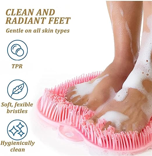 Shower Foot & Back Scrubber Mat